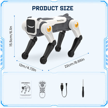 SaveJoy RC Robot Dog Toys for Kids, Remote Control Smart Robot Pet with Voice Control & Programming, Electronic Pet Toy for Boys Girls Ages 6+