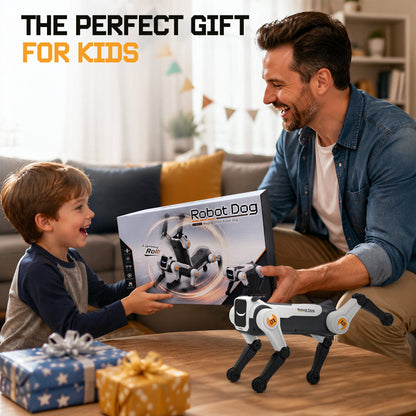 SaveJoy RC Robot Dog Toys for Kids, Remote Control Smart Robot Pet with Voice Control & Programming, Electronic Pet Toy for Boys Girls Ages 6+