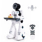 SaveJoy Smart RC Robot Toy for Kids, Voice Controlled with Delivery Tray, Gesture Sensing Programmable Actions Music Dance 2.4GHz Rechargeable Robot
